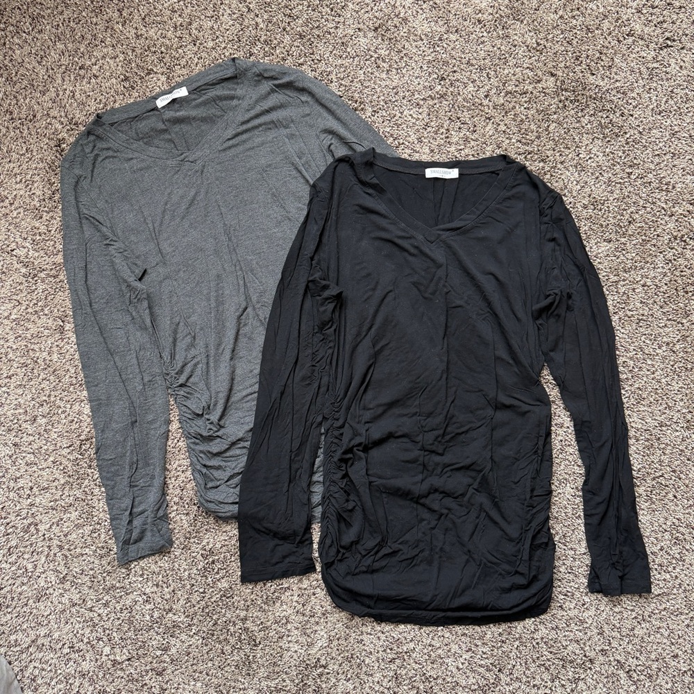 Maternity Long Sleeve Shirt Set